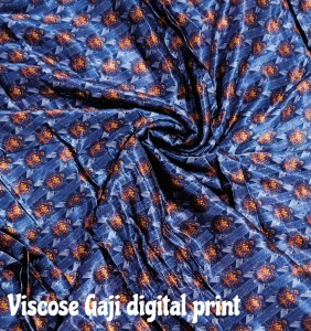 Viscose Gaji Digital Print